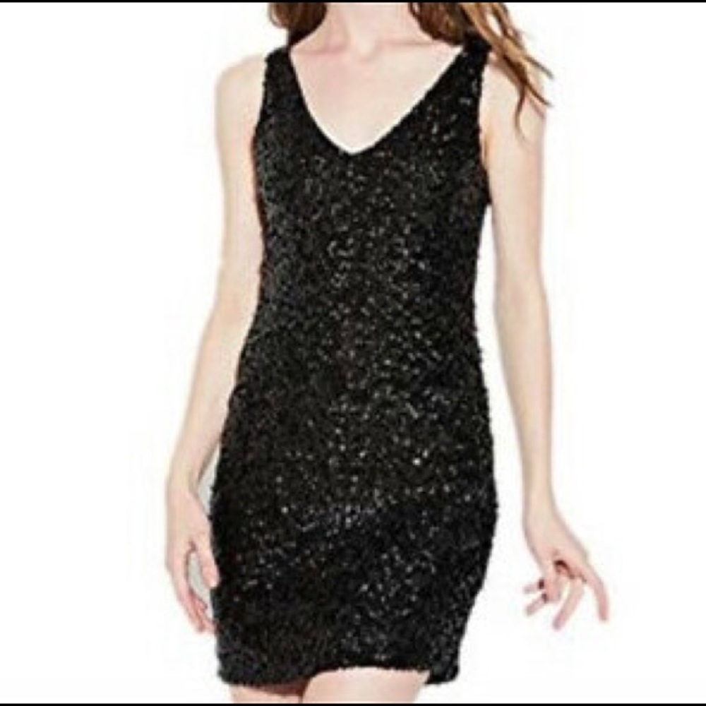 All-over Sequin Mini Dress